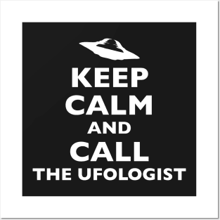 UFO keep calm Posters and Art